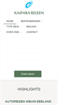 Mobile Screenshot of kaiparareizen.nl